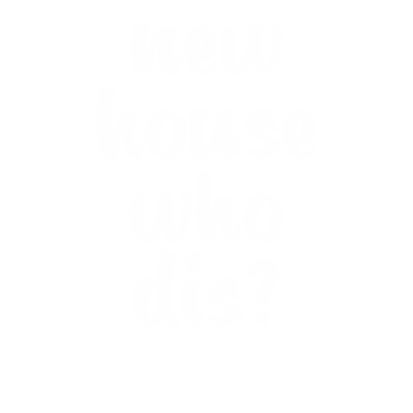 Motiv Haus Einweihung Einzug Umzug Geschenk Immobilie