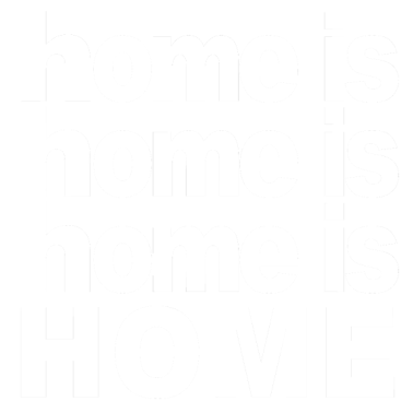 Motiv Home is home Geschenk Umzug Einzug Heimat Zuhause