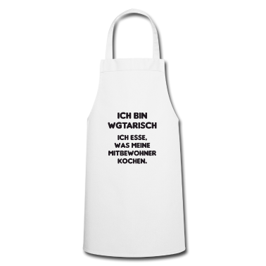 Einzug Sch&uuml;rze - WG Vegetarisch Mitbewohner Geschenkidee Kochen