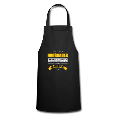 Einzug Sch&uuml;rze - Geschenkidee Hausbauer