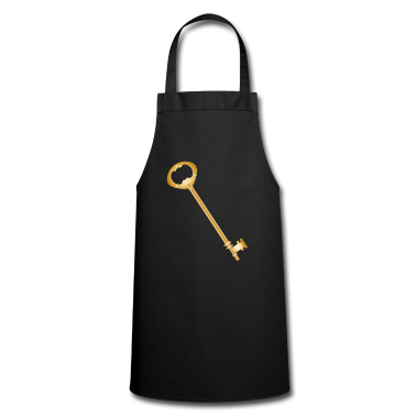 Einzug Sch&uuml;rze - Zauberhafter goldfarbener antiker Schlüssel