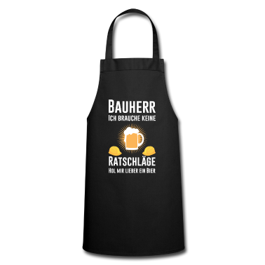 Einzug Sch&uuml;rze - Bauherr Richtfest Bier lustig Spruch Geschenkidee
