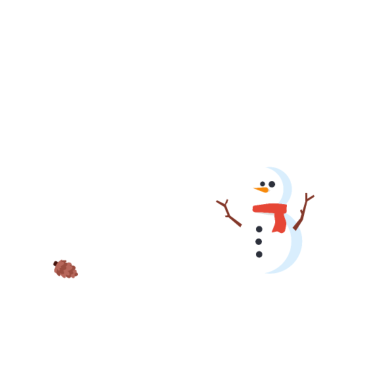 Motiv Wandern in einem Winterwunderland