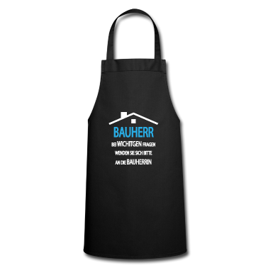 Einzug Sch&uuml;rze - Bauherr Bauherrin Handwerk Haus Richtfest Geschenk