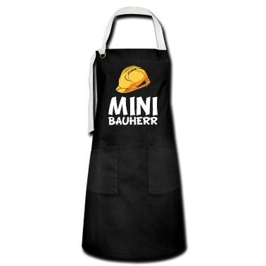 Einzug Sch&uuml;rze - Sohn Nachwuchs Bauherr Bau Baustelle Geschenkidee