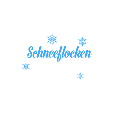 Motiv Schneeflocken sind die Schmetterlinge des Winters
