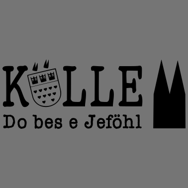 Motiv Kölle Do bes e Jeföhl - VECTOR Dom Karneval