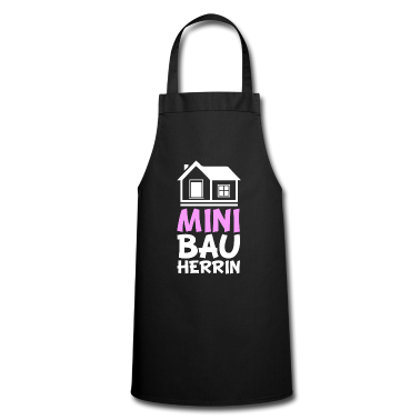 Einzug Sch&uuml;rze - Bauherrin Tochter Kind Hausbau Baustelle Geschenk