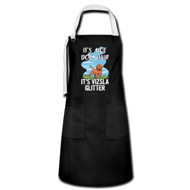 Einzug Sch&uuml;rze - Vizsla Hund Design für einen Magyar Vizsla Züchter