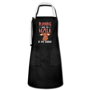 Einzug Sch&uuml;rze - Vizsla Spruch für einen Vizsla Fan