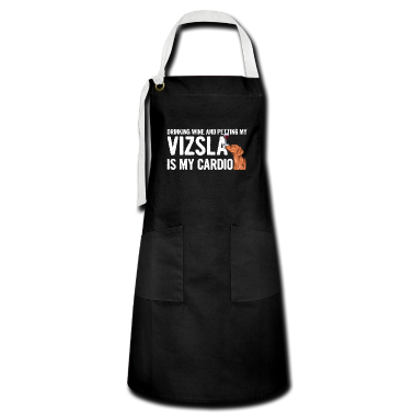 Einzug Sch&uuml;rze - Vizsla Spruch für einen Magyar Vizsla Fan