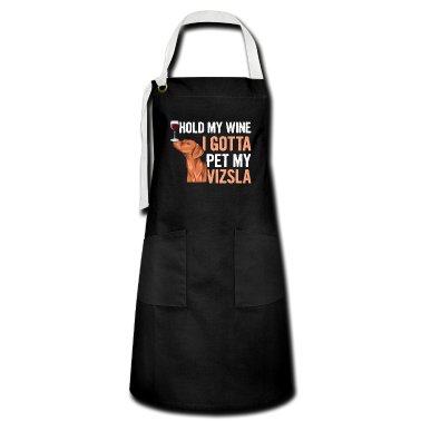 Einzug Sch&uuml;rze - Vizsla Hund Design für einen Magyar Vizsla Fan