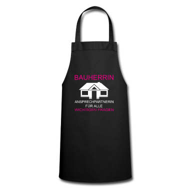 Einzug Sch&uuml;rze - Bauherrin Geschenk Richtfest Hausbau Bau