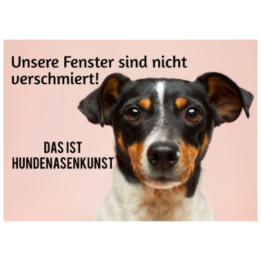 Motiv Witziger Hundespruch