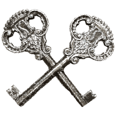 Motiv Antik Vintage Retro Schlüssel Wappen Design