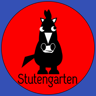 Motiv Stuttgart Stutengarten Stuttgarter Rössle mit Maul