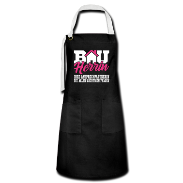 Einzug Sch&uuml;rze - Bauherrin Shirt Geschenk für Bauherrin Hausbau