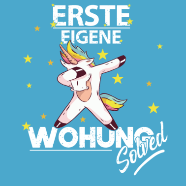 Motiv ERSTE EIGENE WOHNUNG SOLVED Einzug Umzug Geschenk