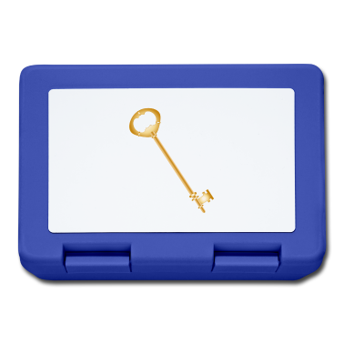 Einzug Brotdose - Zauberhafter goldfarbener antiker Schlüssel