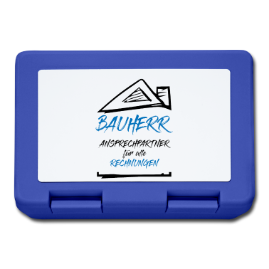 Einzug Brotdose - Hausbau Bauherr Ansprechpartner Rechnungen Spruch