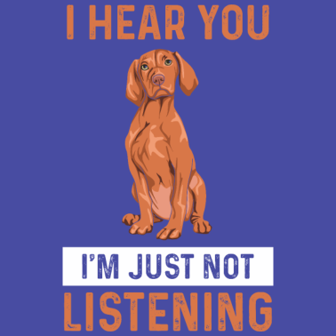 Motiv Hundefreund Spruch für einen Vizsla Besitzer