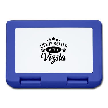 Einzug Brotdose - Vizsla Spruch für einen Magyar Vizsla Züchter