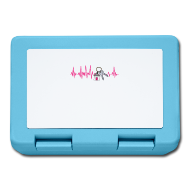 Einzug Brotdose - Bauherrin EKG Herzschlag Hausbau Richtfest