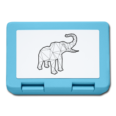 Einzug Brotdose - Elefant 3D Kontur