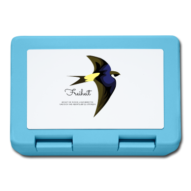 Einzug Brotdose - Schwalbe Freiheit Flügel ausbreiten Abenteuer