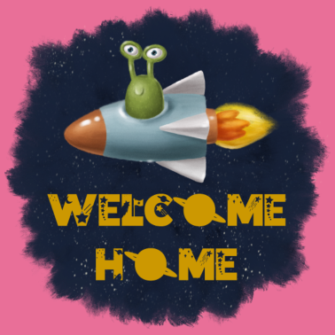 Motiv Willkommen Zuhause