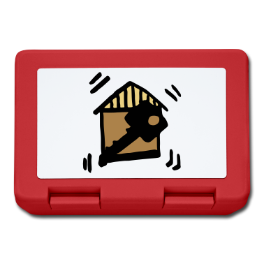 Einzug Brotdose - Hausbau Schlüssel / building a house - key - bau