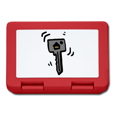 Einzug Brotdose - Hausschlüssel metallisch / house key metallic