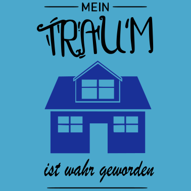 Motiv Mein Traumhaus Eigenheim Hausbau Bauherr Geschenk