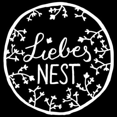 Motiv Liebesnest | mit Name bedrucken | Einzug, Hochzeit