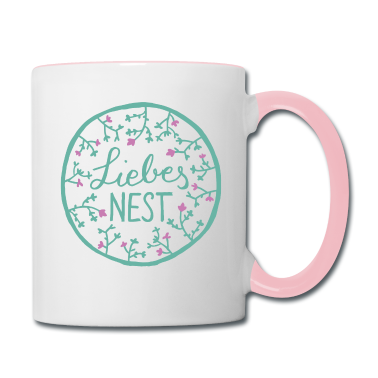 Einzug Tasse - Liebesnest | für Verliebte | Einzug, Hochzeit