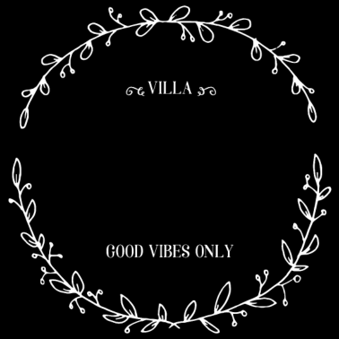 Motiv Kranz | Villa | mit Namen bedrucken (kurz)