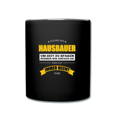 Einzug Tasse - Geschenkidee Hausbauer