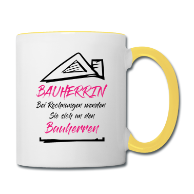 Einzug Tasse - Hausbau Bauherrin Rechnungen Bauherr Spruch