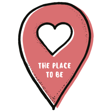 Motiv Standort | the place to be | Koordinaten eingeben