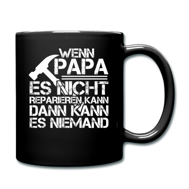 Einzug Tasse - Papa hilft!