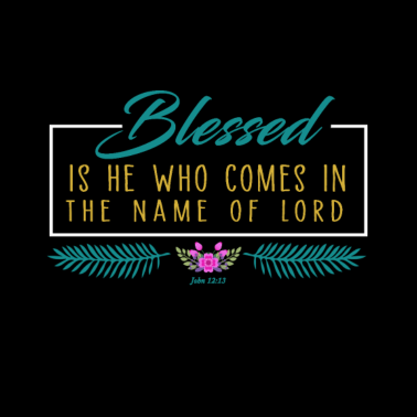 Motiv Hosanna, Jesus kommt nach Jerusalem