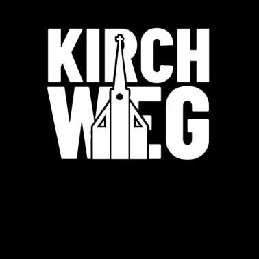 Motiv Kirchweg Straßennamen Shirt für Anwohner