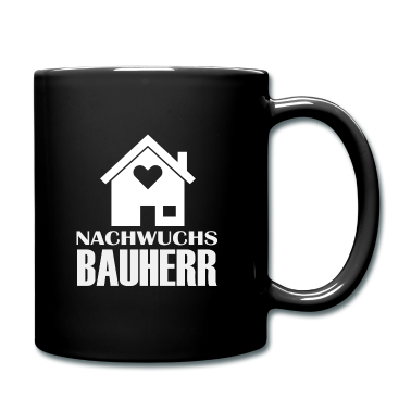 Einzug Tasse - Nachwuchs Bauherr Kind Baby Geschenk