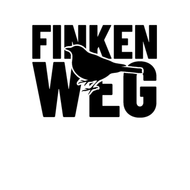 Motiv Finkenweg Straßennamen Shirt für Anwohner Geschenk