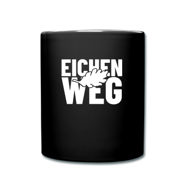 Einzug Tasse - Eichenweg Straßennamen Shirt für Anwohner