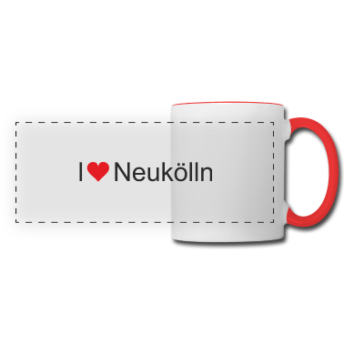 Einzug Tasse - I love Neukölln