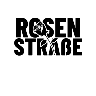 Motiv Rosenstraße Straßenname Geschenk Straßennamen