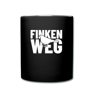 Einzug Tasse - Finkenweg Straßenname Geschenk Straßennamen