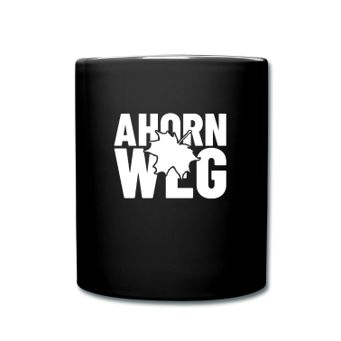 Einzug Tasse - Ahornweg Straßenname Geschenk Straßennamen