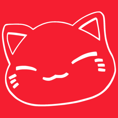 Motiv Nemuri Neko, Schlafende Katze, weiß